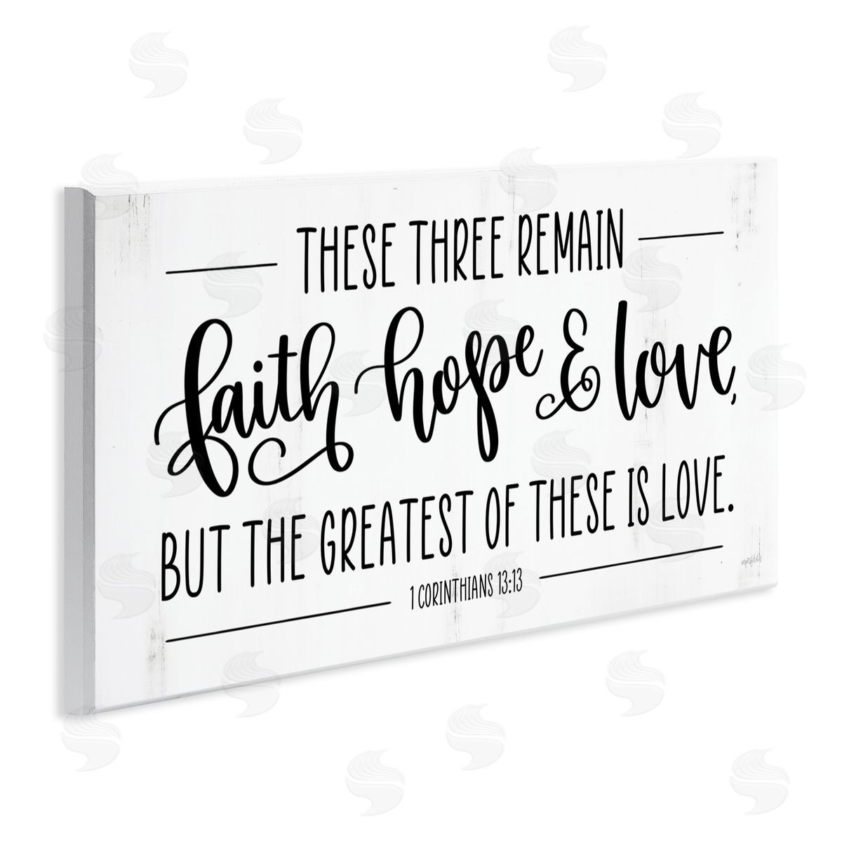 Imperfect Dust Three Remain Faith Hope Love Phrase 1 Corinthians 13:13