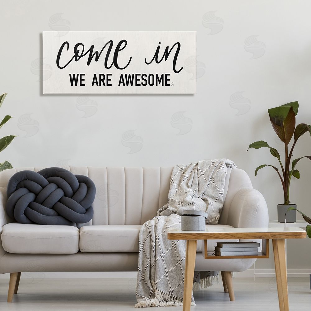 House Fenway Come In We Are Awesome Phrase fr_sideiendly Home Sign