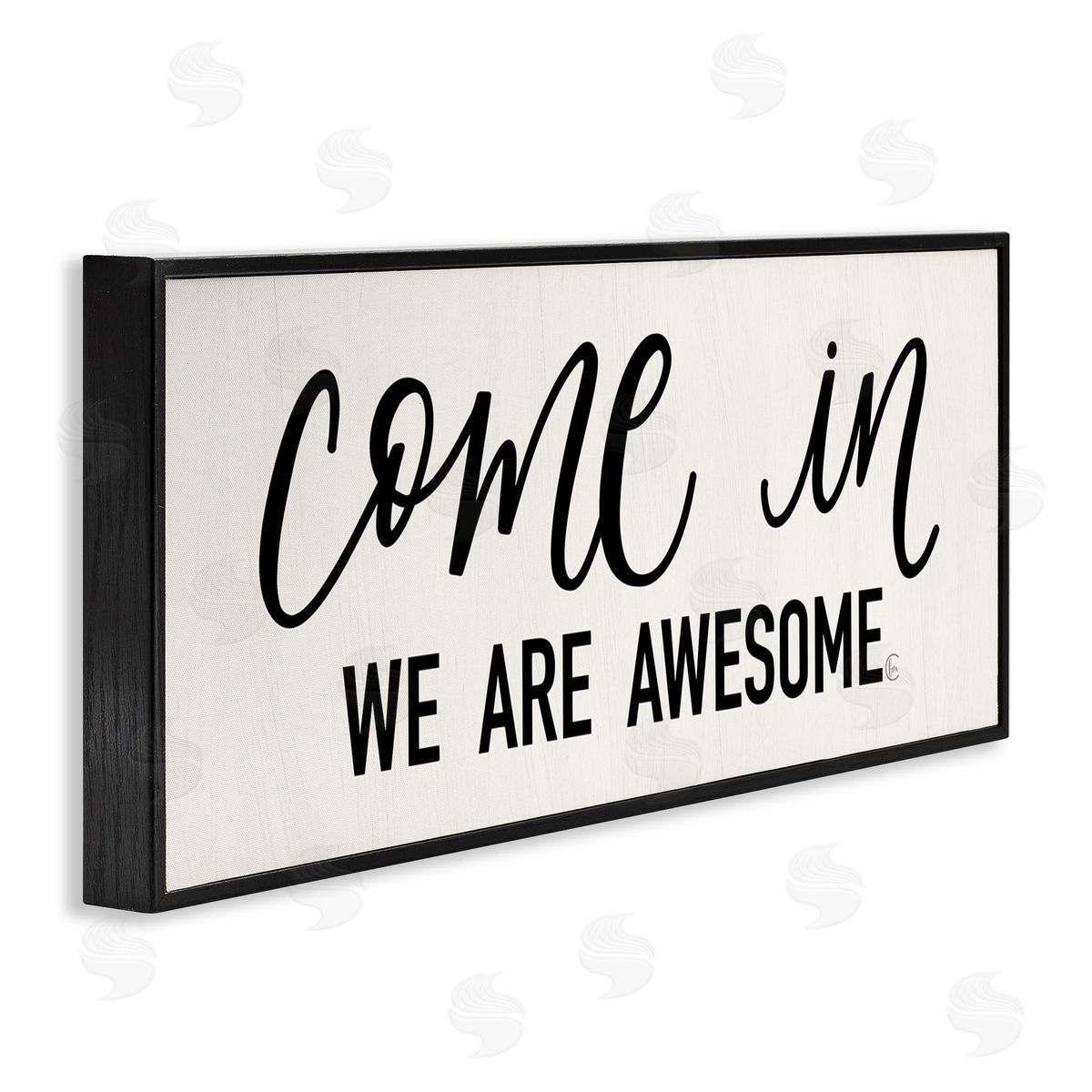 House Fenway Come In We Are Awesome Phrase fr_sideiendly Home Sign