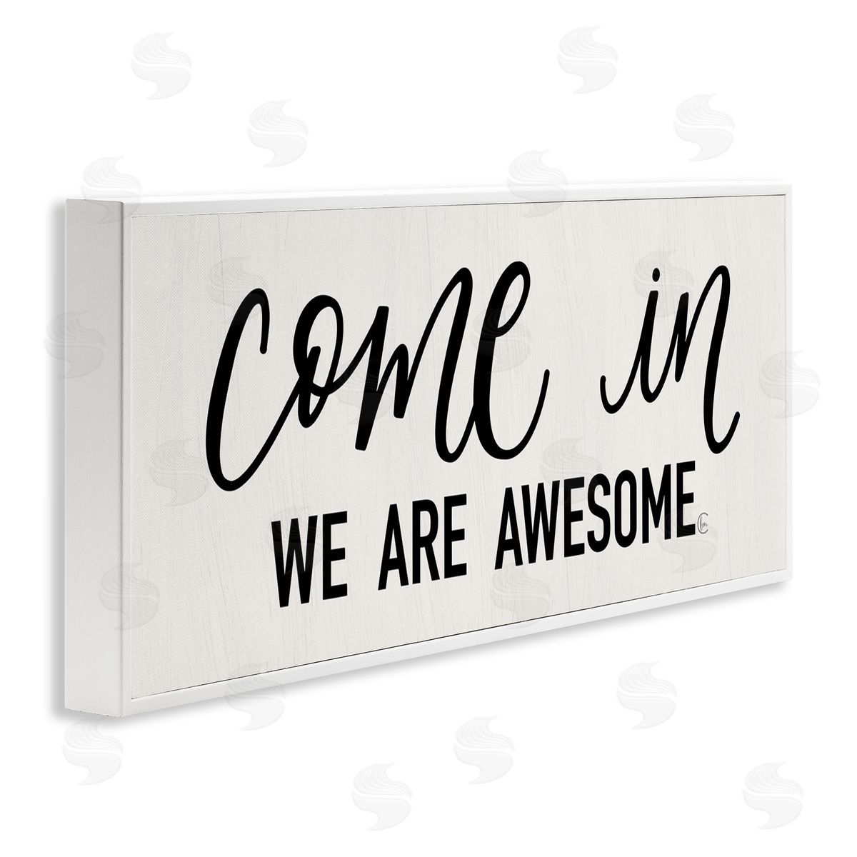 House Fenway Come In We Are Awesome Phrase fr_sideiendly Home Sign