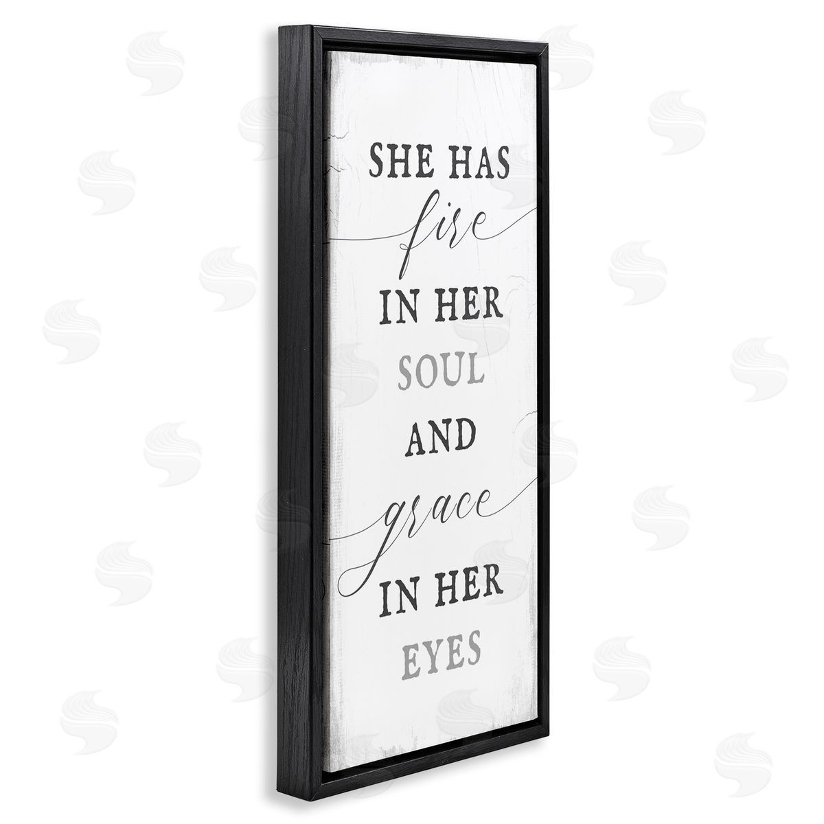 Stupell Studio She has Fire in Her Soul Motivational Girl Power