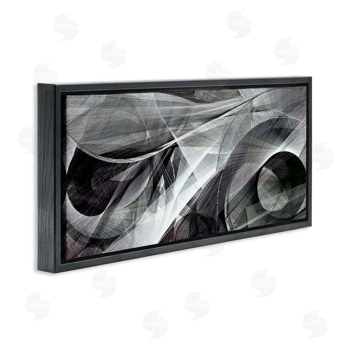 Alpenglow Workshop Monochrome Abstract Shapes Dense Geometric Circular Lines