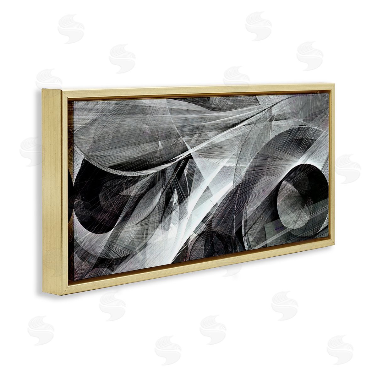 Alpenglow Workshop Monochrome Abstract Shapes Dense Geometric Circular Lines