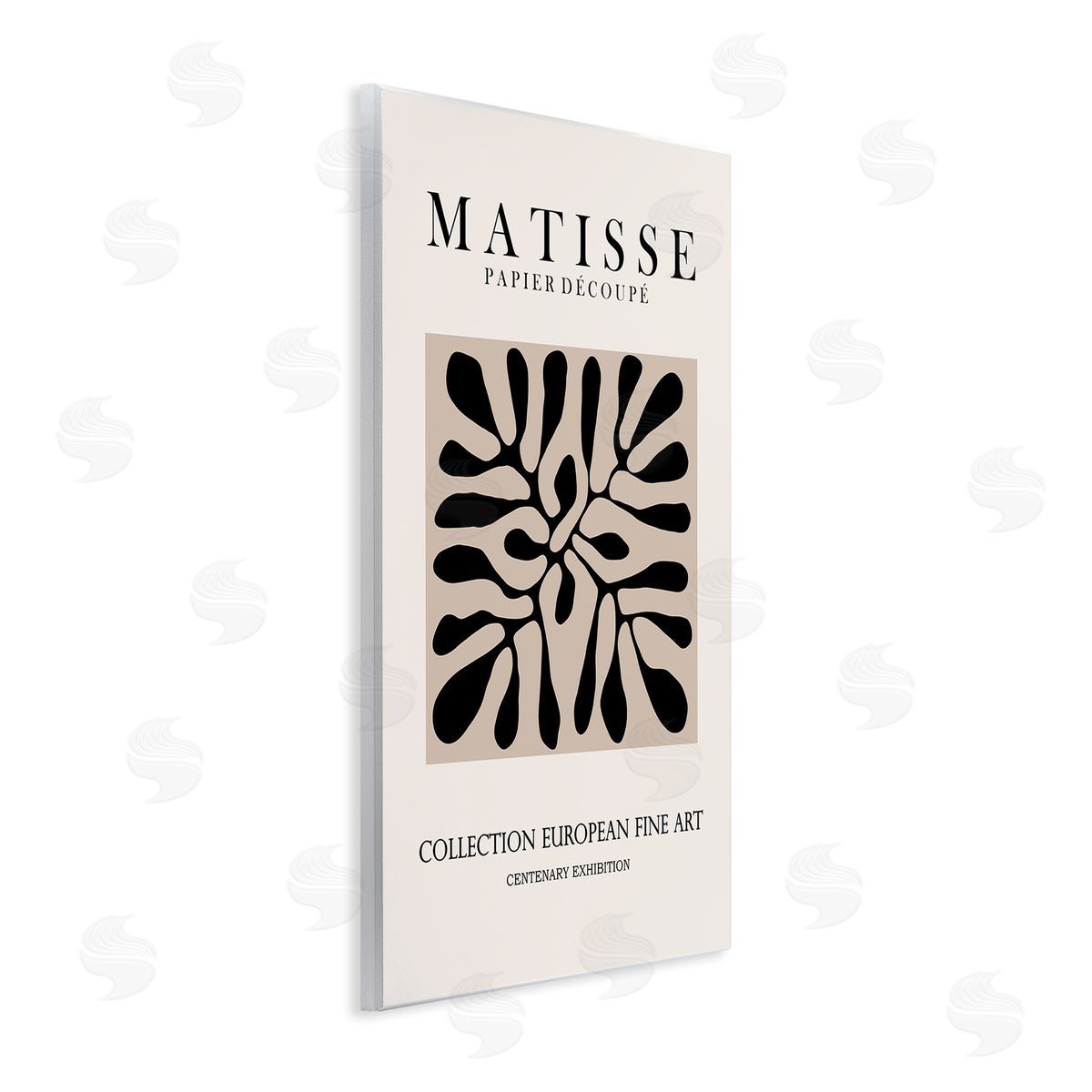 Ros Ruseva Matisse Leaves Foliage Abstract Silhouette Exhibition Wall Plaque Art Print