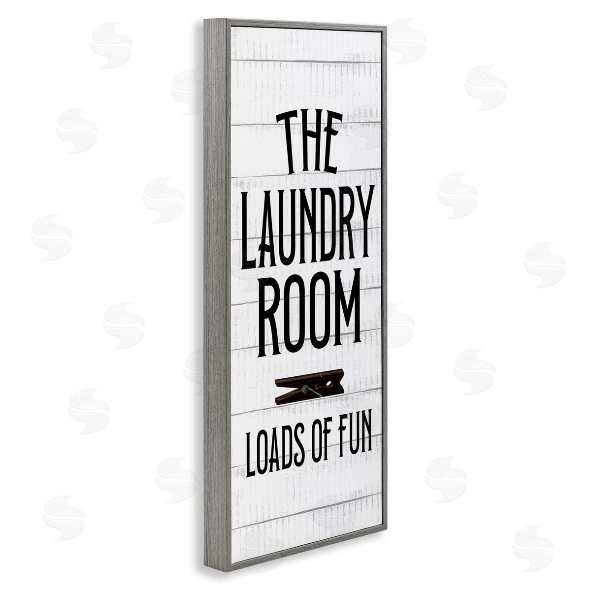 Kim Allen Loads of Fun Laundry Room Rustic Clothespin Design