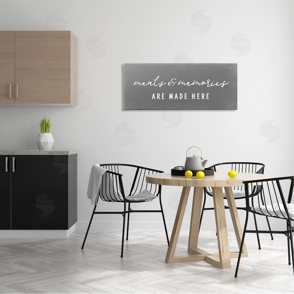 Stupell Studio Meals & Memories Family Kitchen Sign Typography