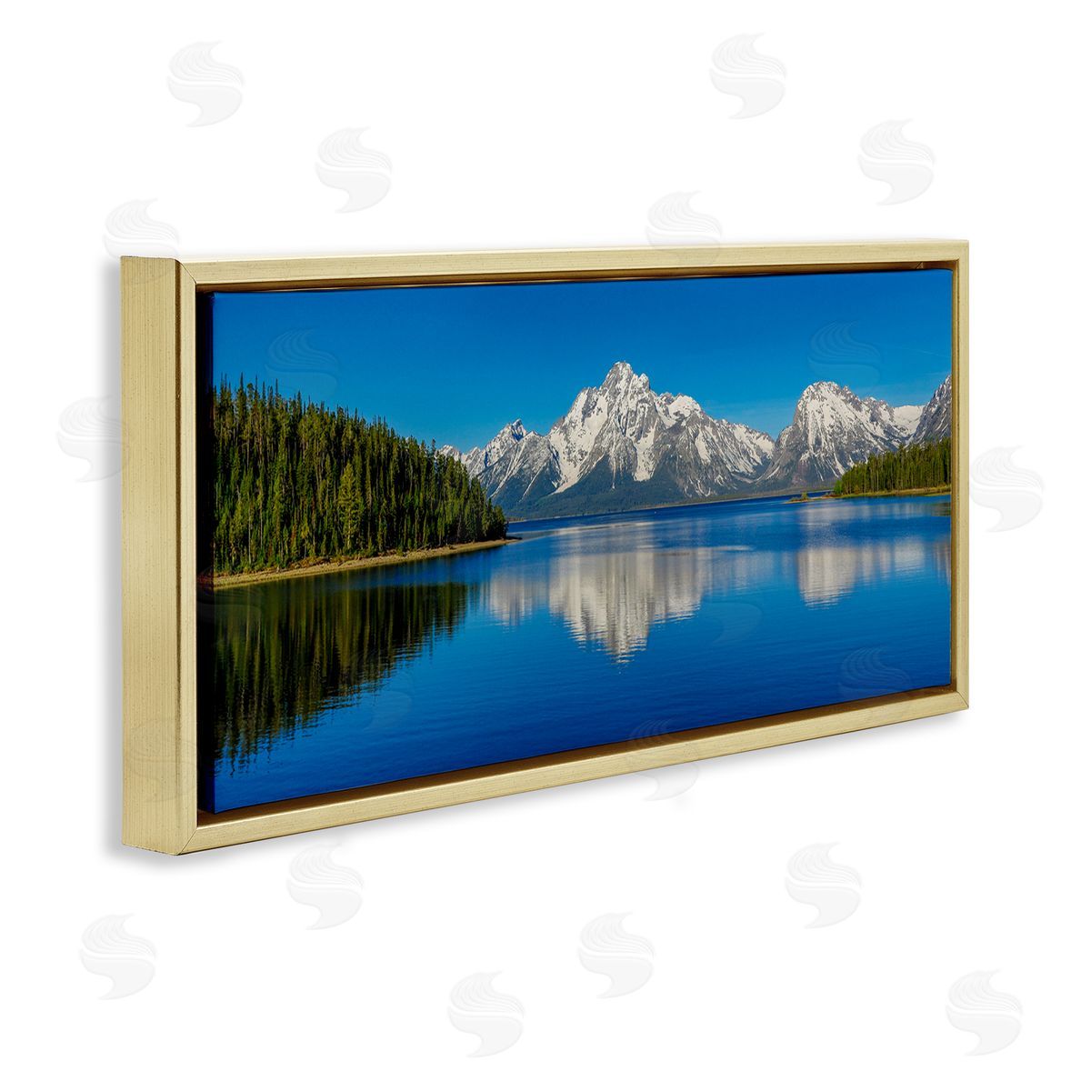 Daniel Sproul Snowcapped Mountains Clear Lake Reflection Panoramic Scenery 