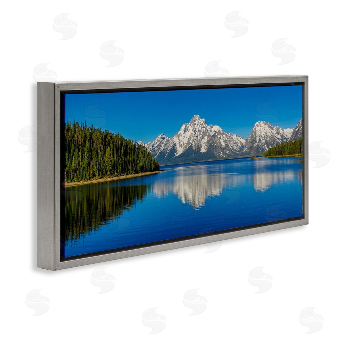 Daniel Sproul Snowcapped Mountains Clear Lake Reflection Panoramic Scenery 
