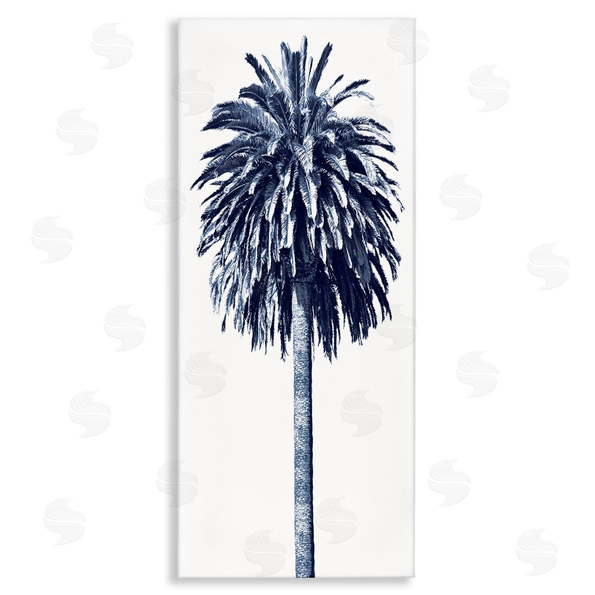 Devon Davis Tall Tropical Palm Tree Plant Greyscale Photography 