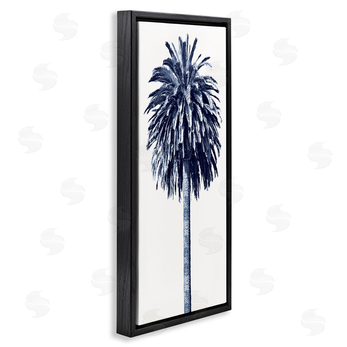 Devon Davis Tall Tropical Palm Tree Plant Greyscale Photography 