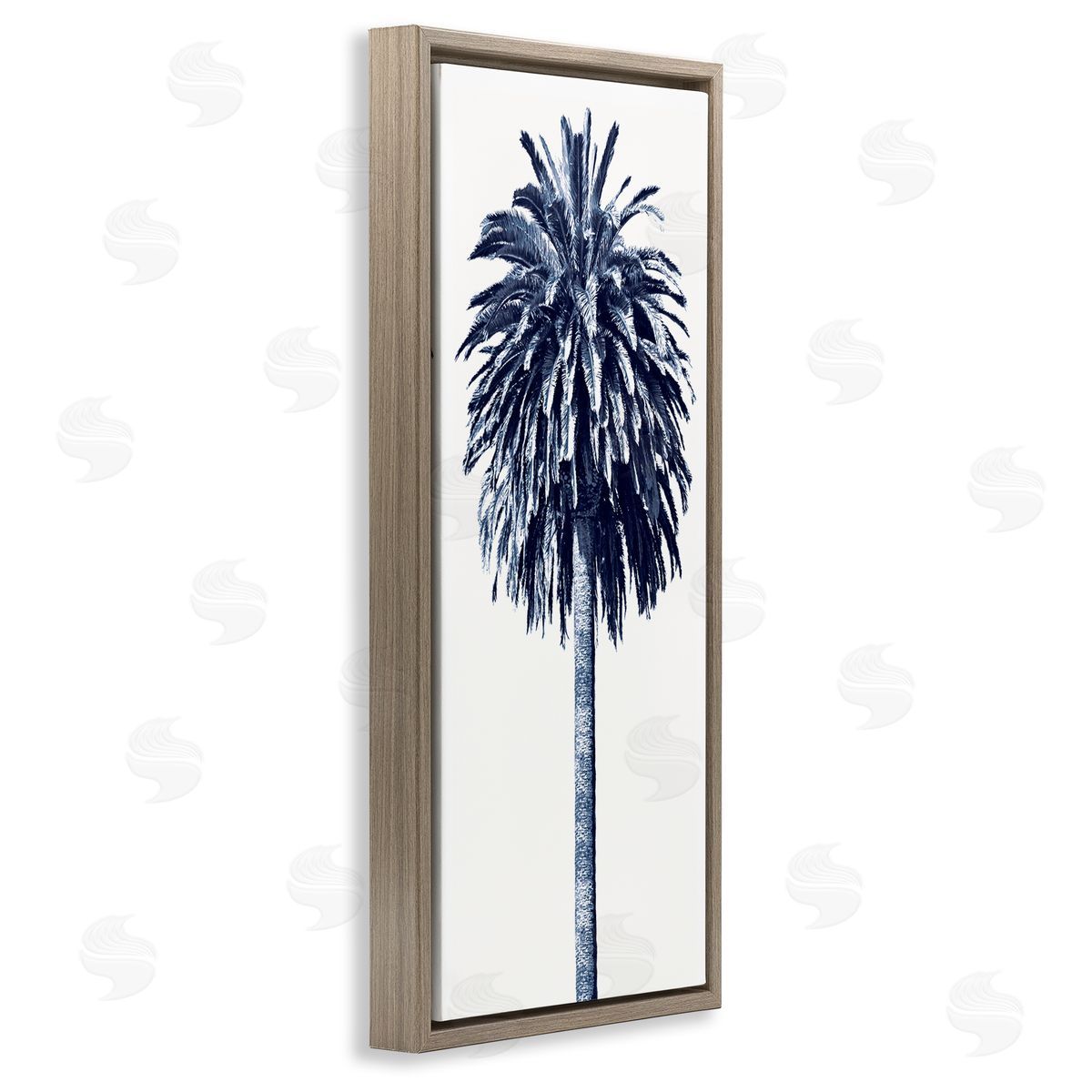 Devon Davis Tall Tropical Palm Tree Plant Greyscale Photography 