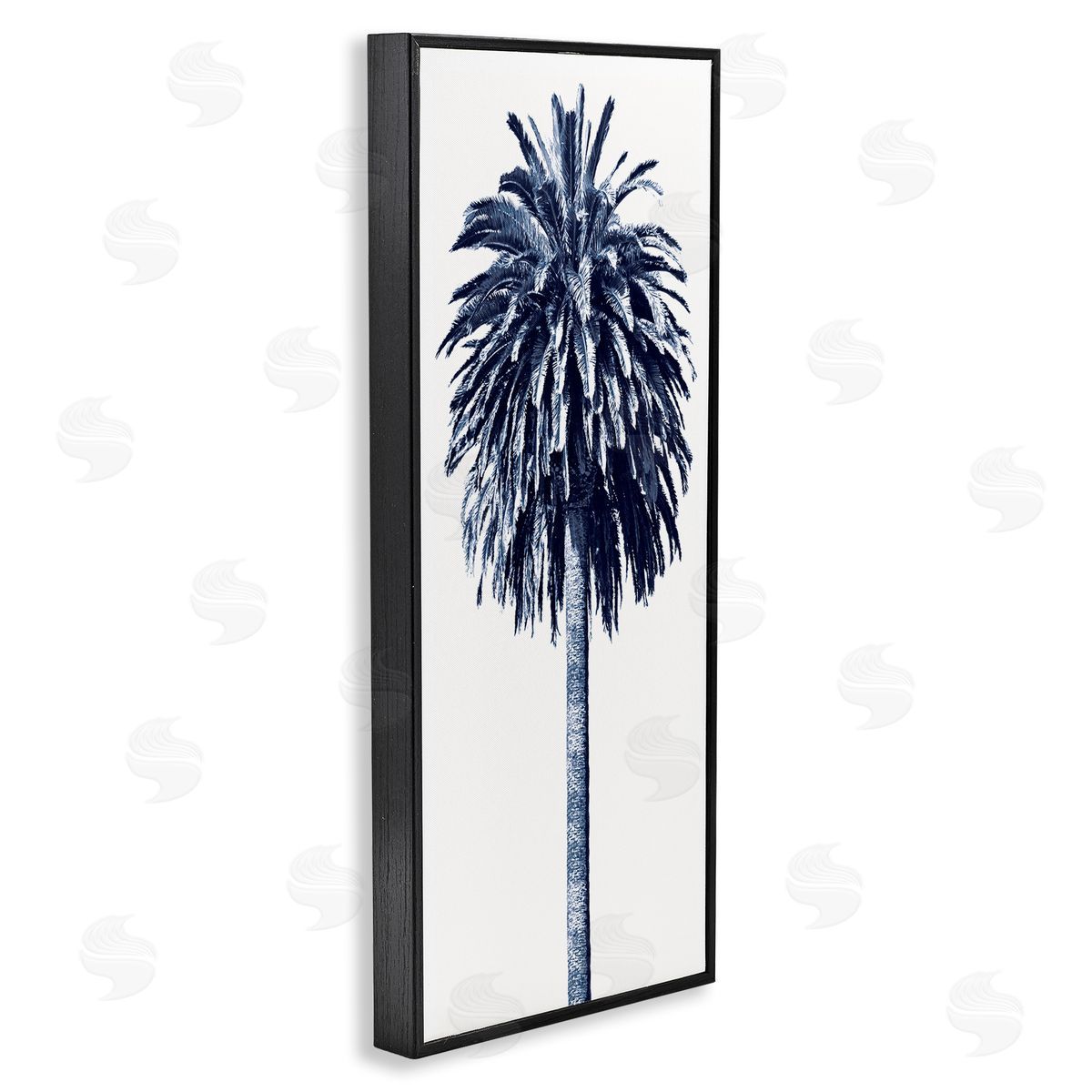 Devon Davis Tall Tropical Palm Tree Plant Greyscale Photography 