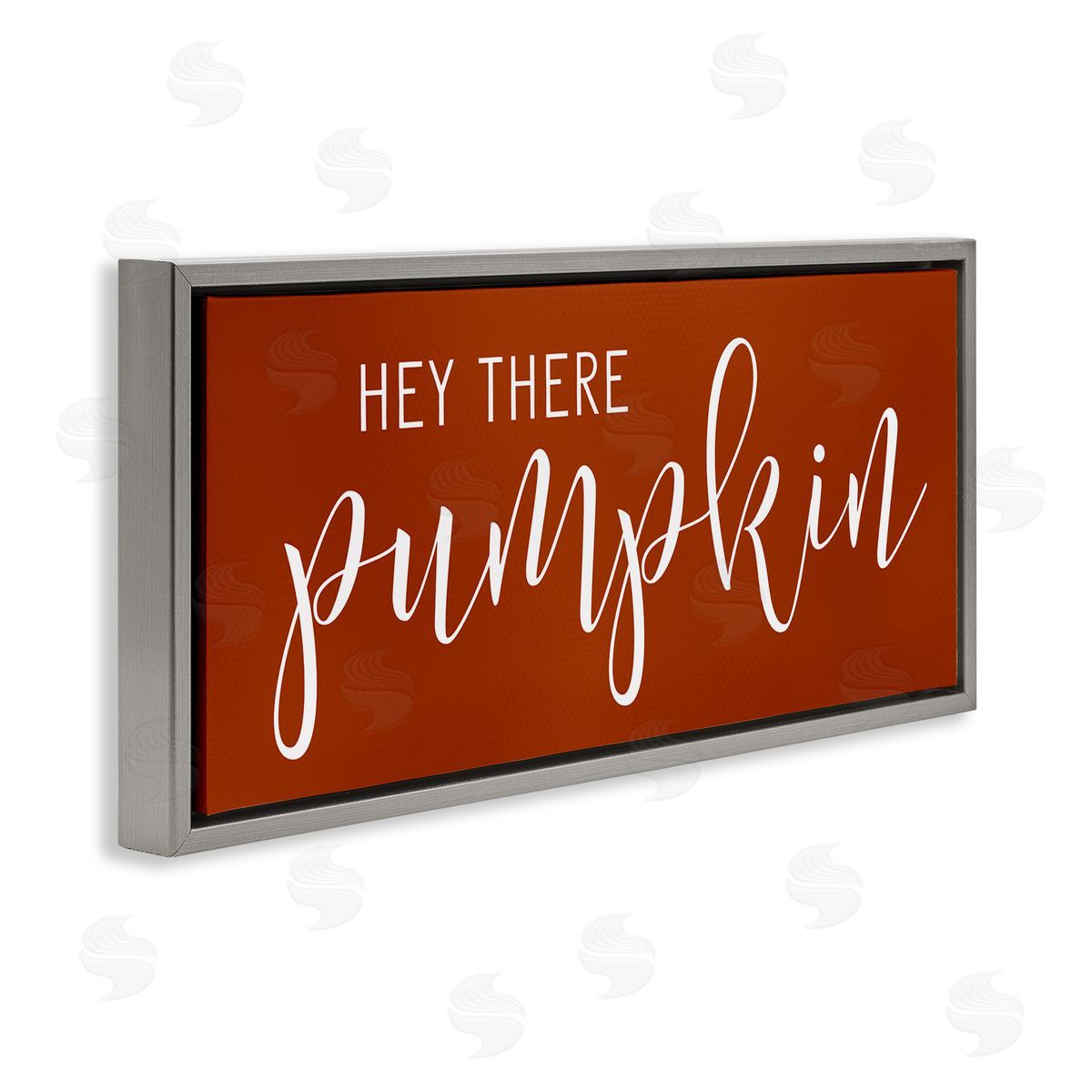 Lettered and Lined Hey There Pumpkin Romantic Calligraphy Script Autumn Theme