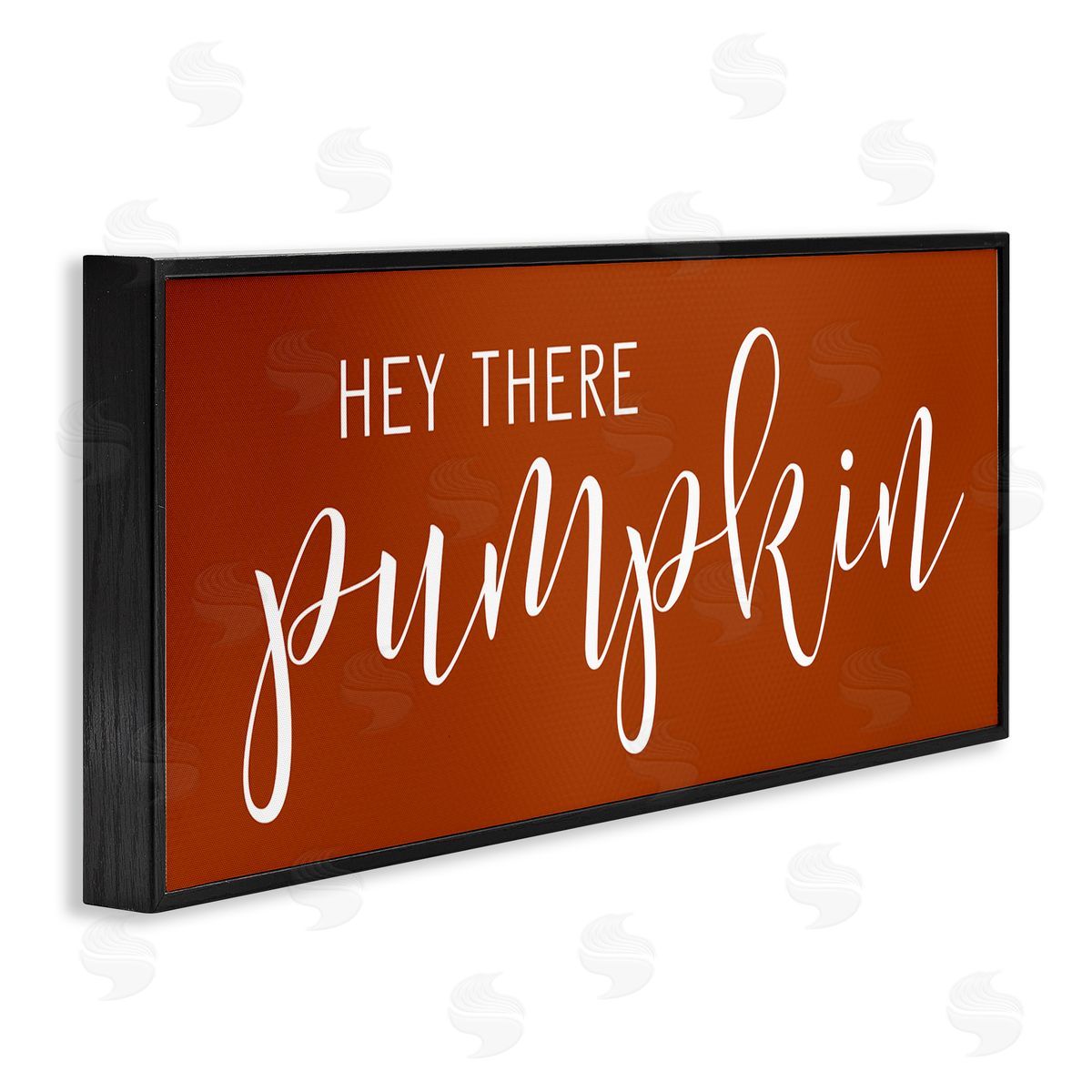 Lettered and Lined Hey There Pumpkin Romantic Calligraphy Script Autumn Theme