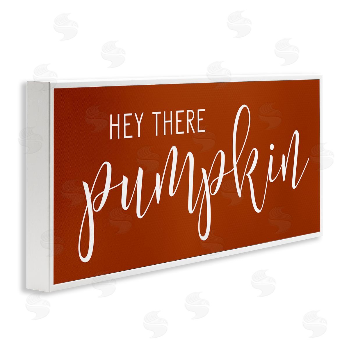 Lettered and Lined Hey There Pumpkin Romantic Calligraphy Script Autumn Theme