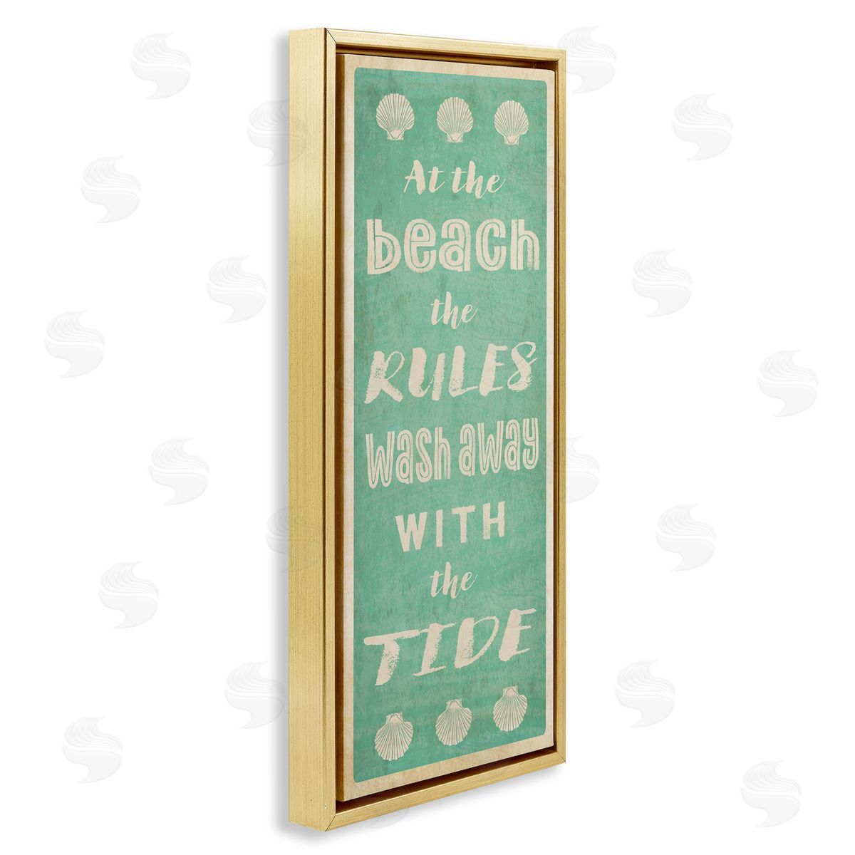Graffitee Studios Beach Rules Rustic Ocean Tide Phrase Sign 