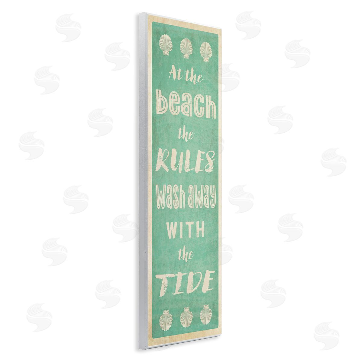 Graffitee Studios Beach Rules Rustic Ocean Tide Phrase Sign 