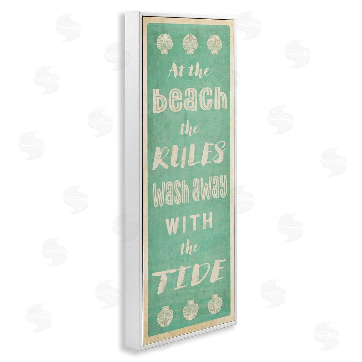 Graffitee Studios Beach Rules Rustic Ocean Tide Phrase Sign 