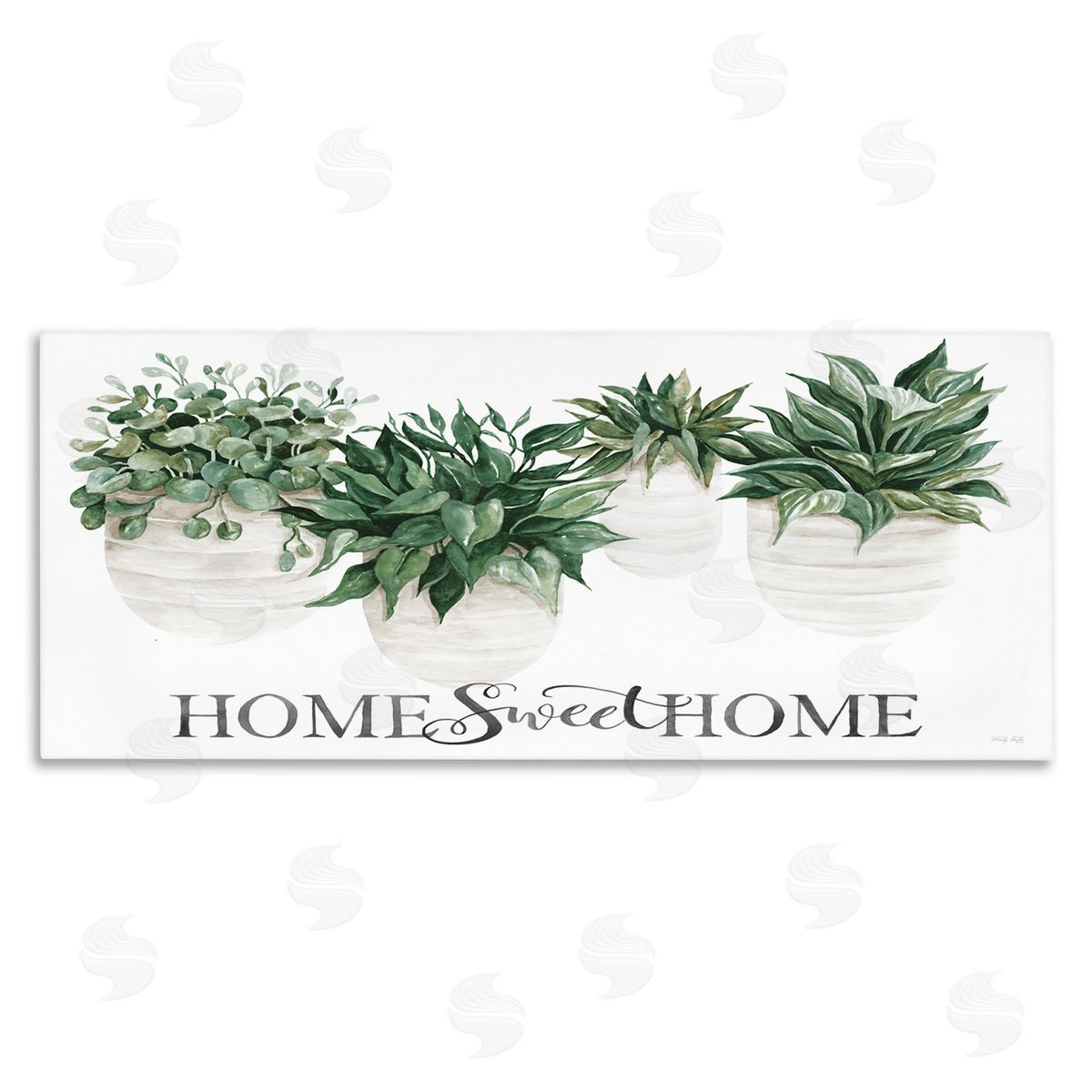 Cindy Jacobs Sweet Home Lush Succulents House Plants Sign
