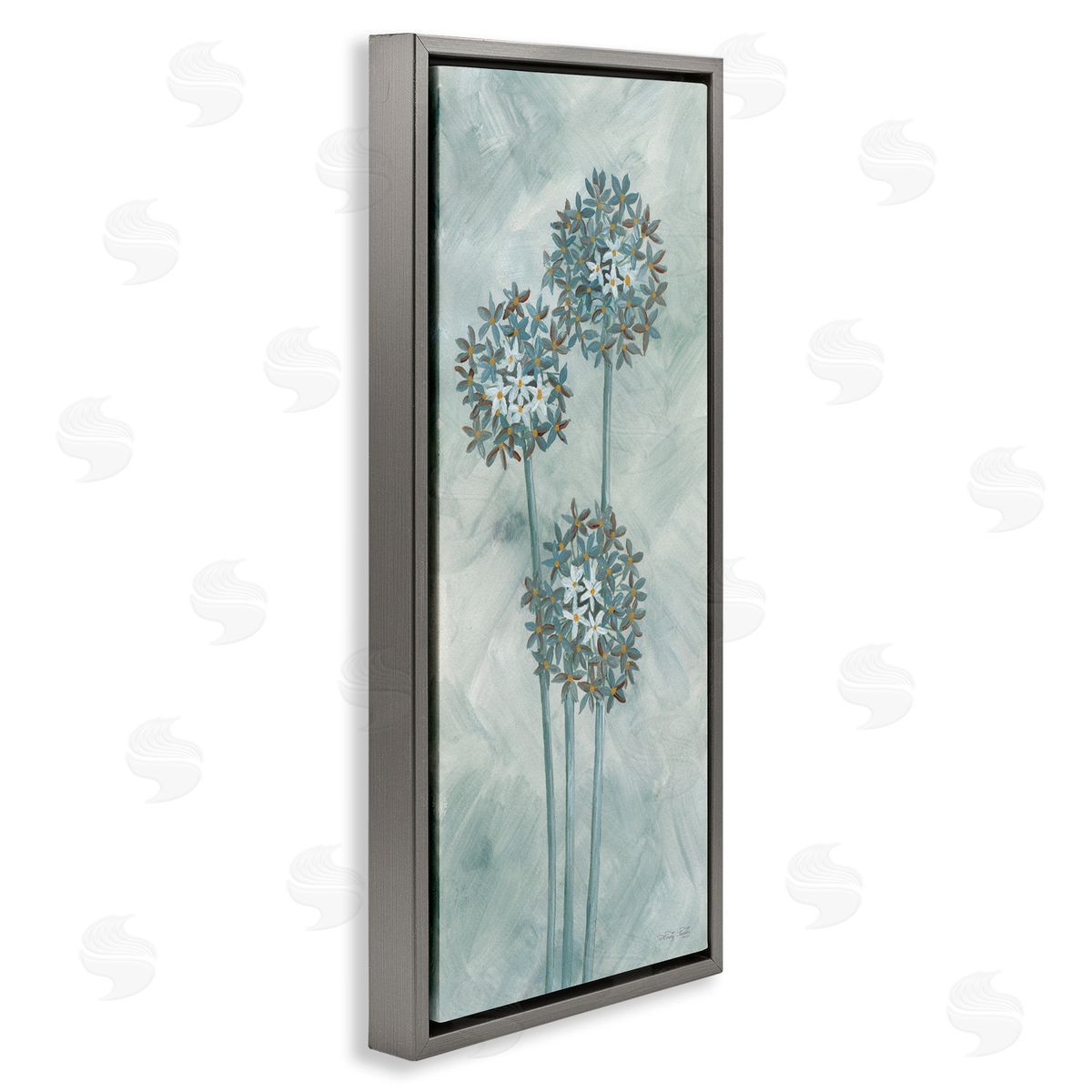 Cindy Jacobs Three Dandelion Sprigs Casual Floral Petals Illustration