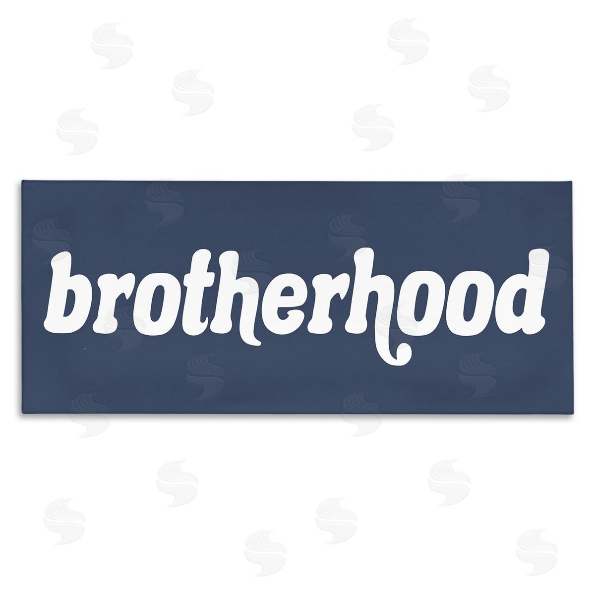 Stupell Studio Meaningful Brotherhood Siblings Sign Blue White Typography