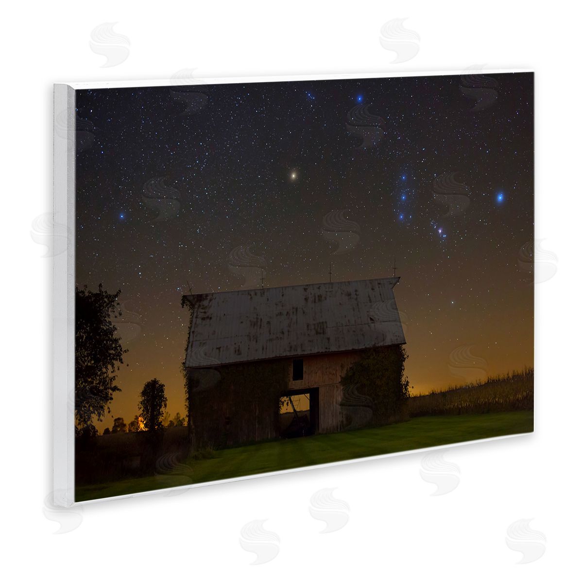 Royce Bair Luminous Stars Shining Nighttime Constellations Quiet Cabin  Wall Plaque Art Print