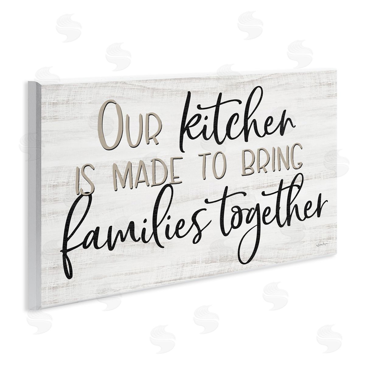 Susie Boyer Kitchen & Family Meaningful Quote Birch Texture
