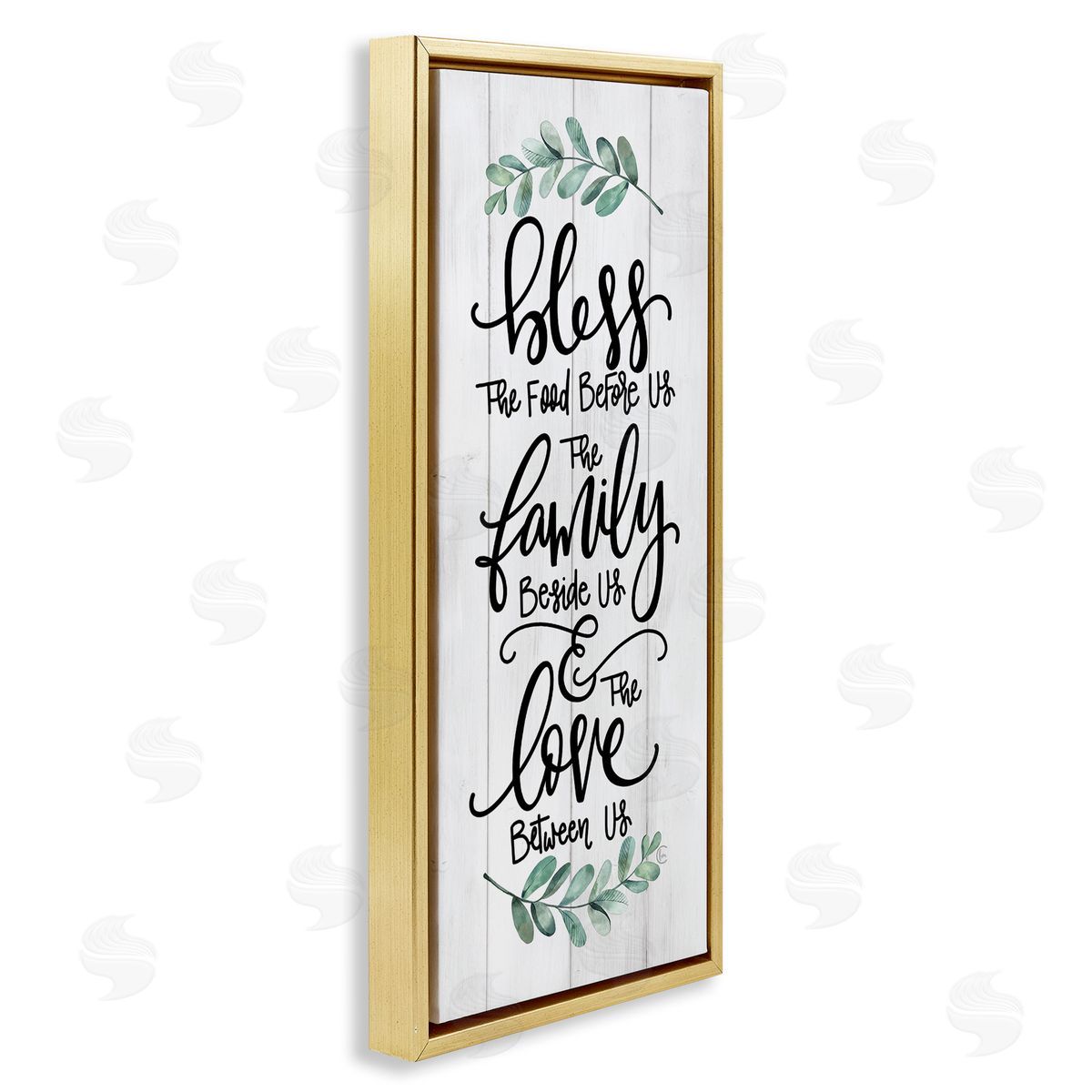Fearfully Made Creations Bless This Family Religious Kitchen Phrase Plank Pattern