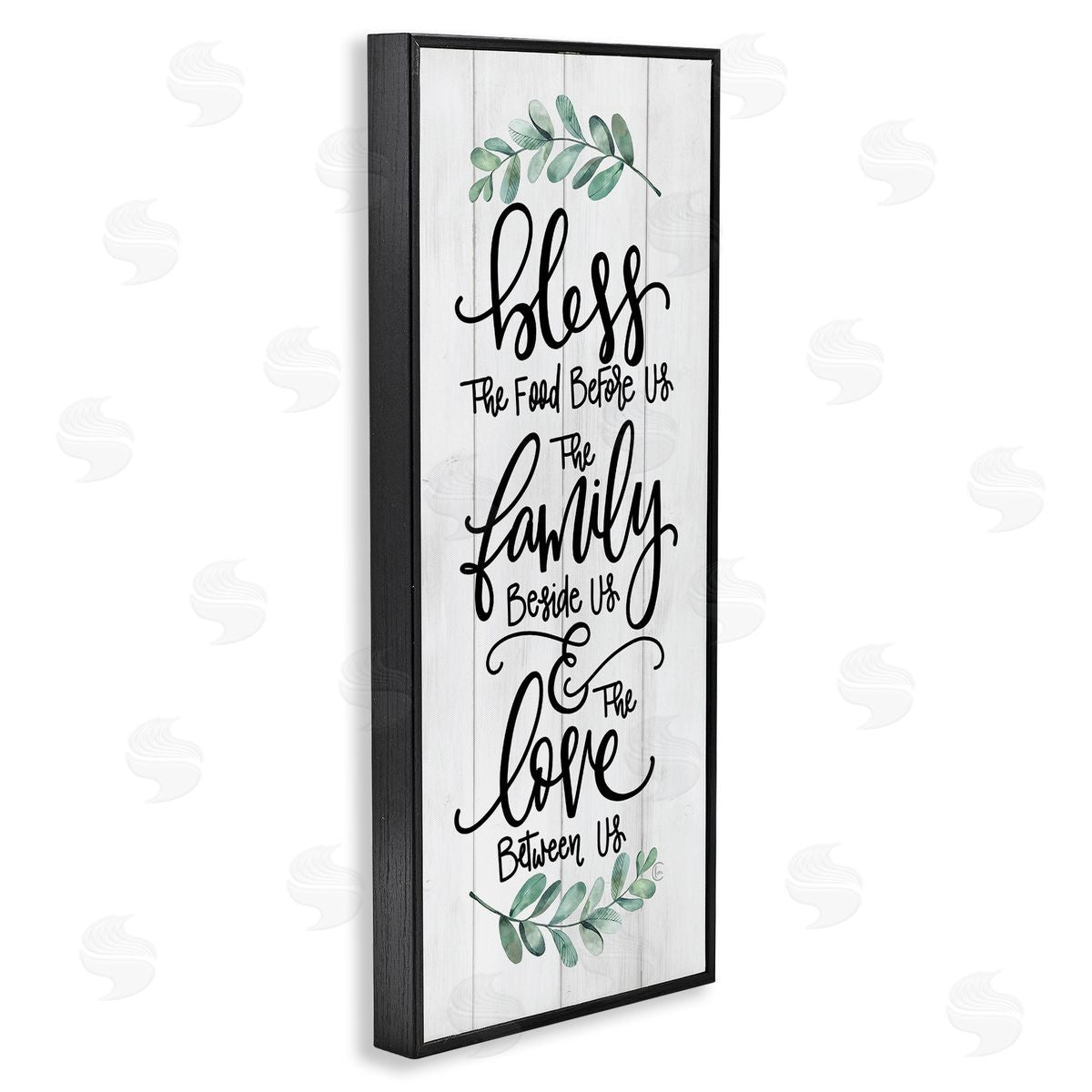 Fearfully Made Creations Bless This Family Religious Kitchen Phrase Plank Pattern
