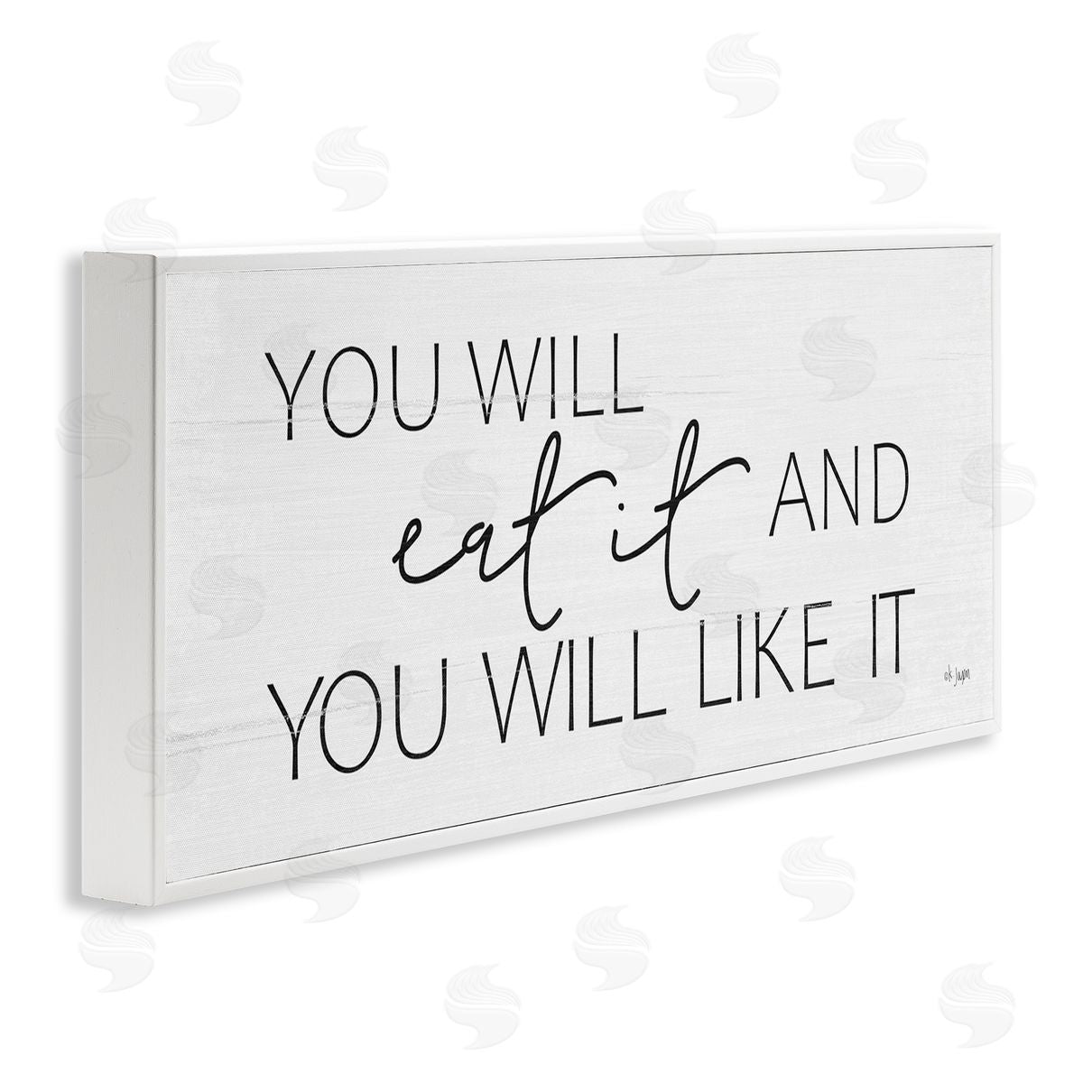 Jaxn Blvd. Eat & Like It Rustic Kitchen Phrase Sign
