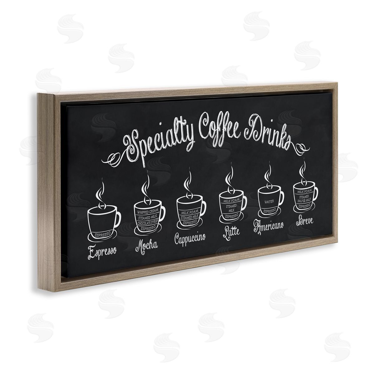 Lettered and Lined Specialty Coffe_sidee Drinks Cafe Cups Informative Sign
