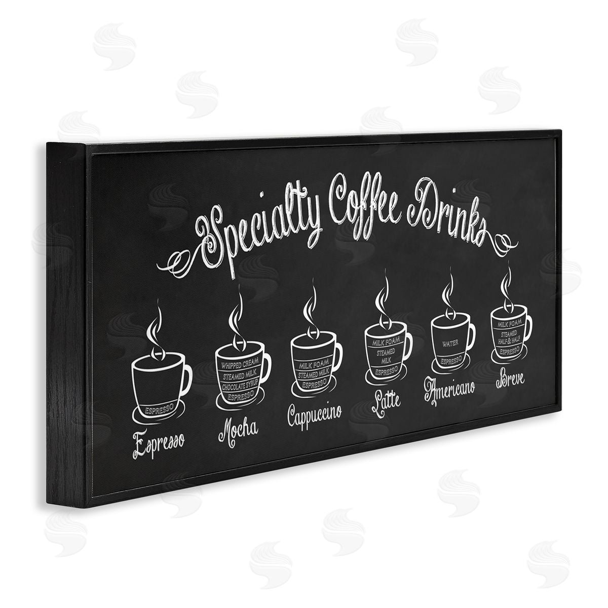 Lettered and Lined Specialty Coffe_sidee Drinks Cafe Cups Informative Sign