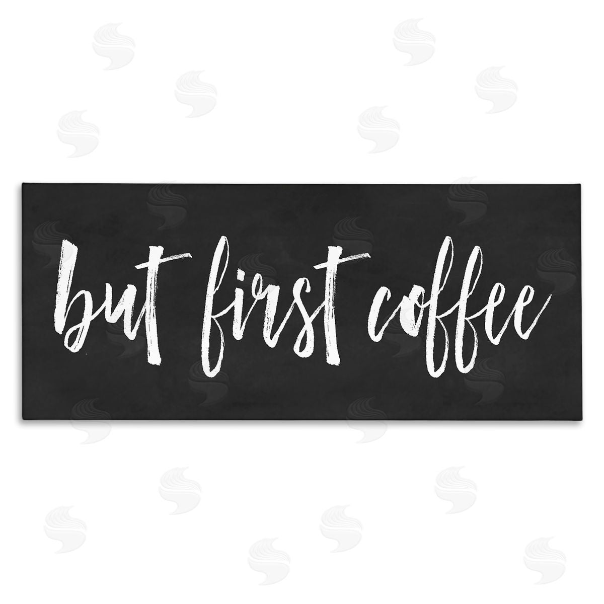 Lettered and Lined But First Coffe_sidee Calligraphy Script Kitchen Phrase 
