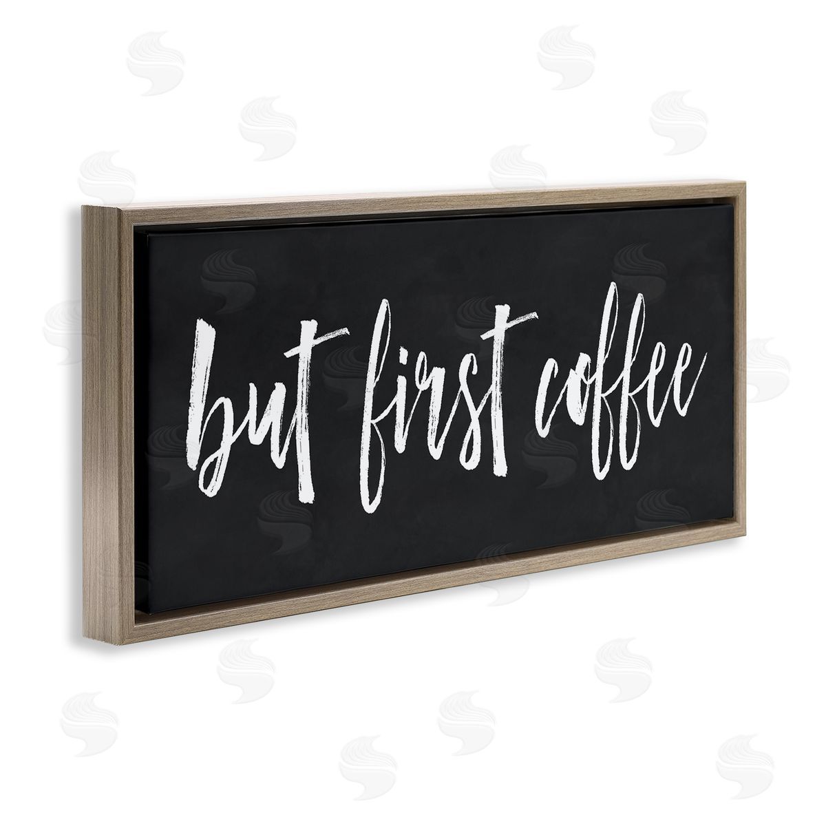 Lettered and Lined But First Coffe_sidee Calligraphy Script Kitchen Phrase 