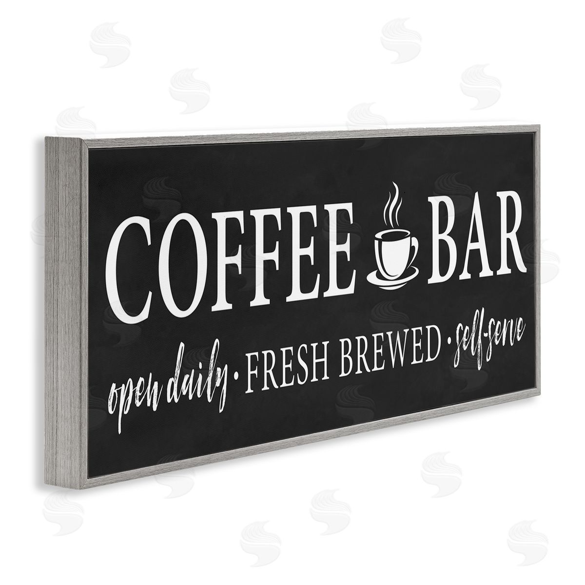 Lettered and Lined Coffe_sidee Bar Open Sign Casual Black Design