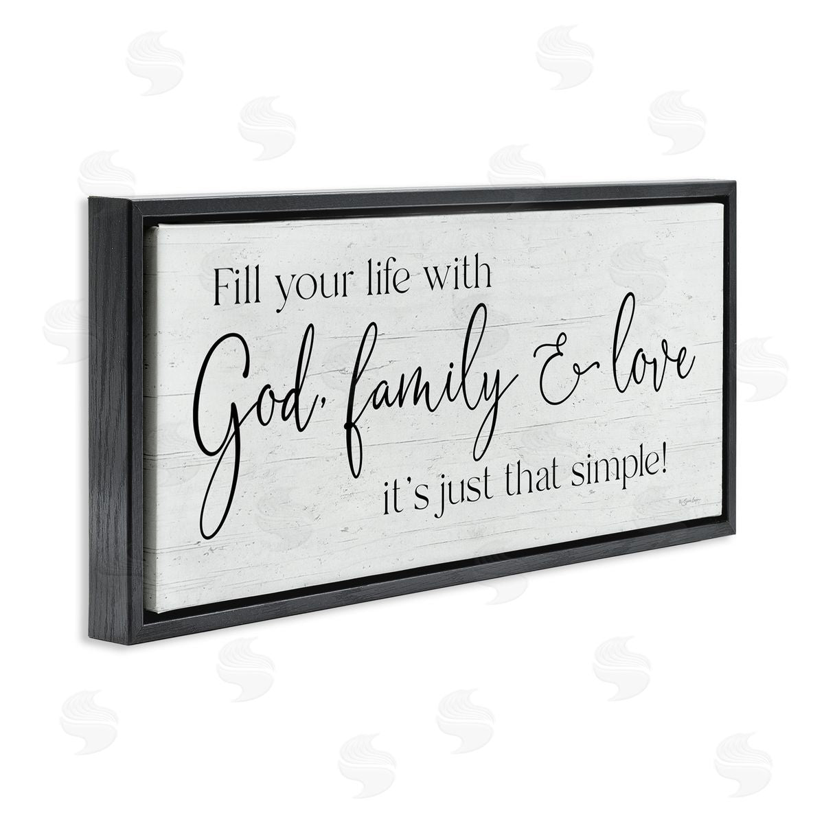 Susie Boyer Rustic Religious Family Quote Uplifting Calligraphy Phrase