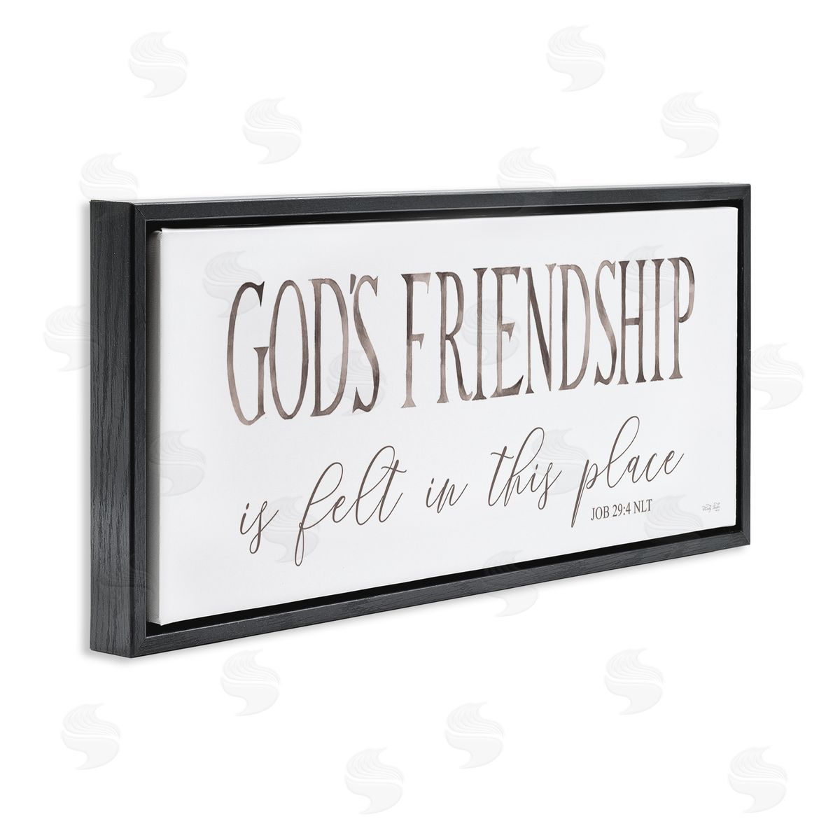 Cindy Jacobs God's fr_sideiendship Religious Home Casual Phrase Sign 