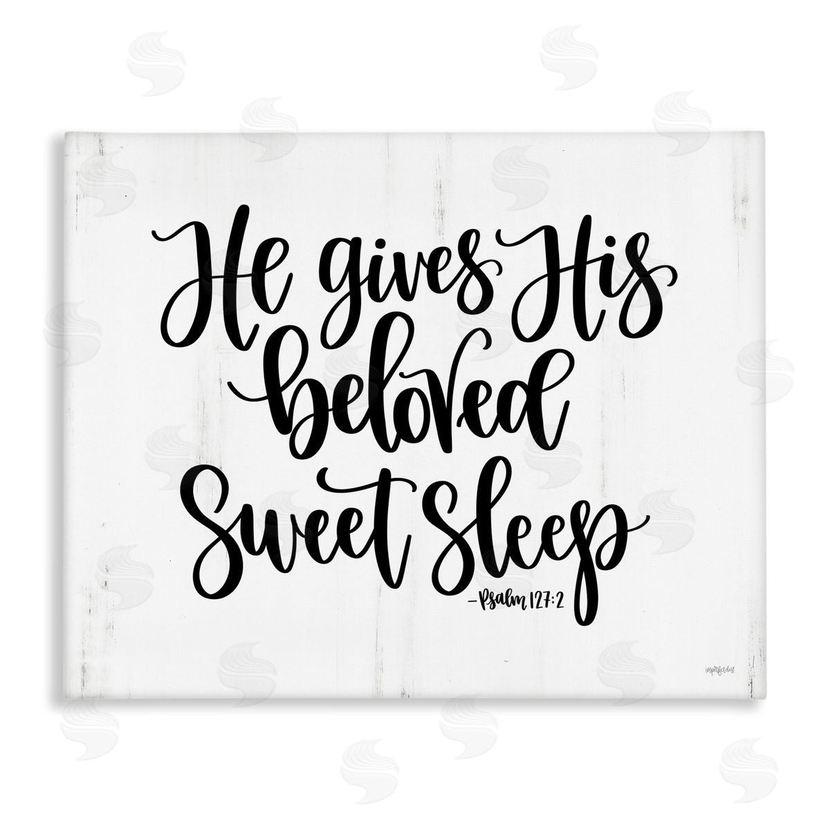 Imperfect Dust Religious Proverb Bible Verse Quote Grain Pattern Stretched Canvas Wall Art Print