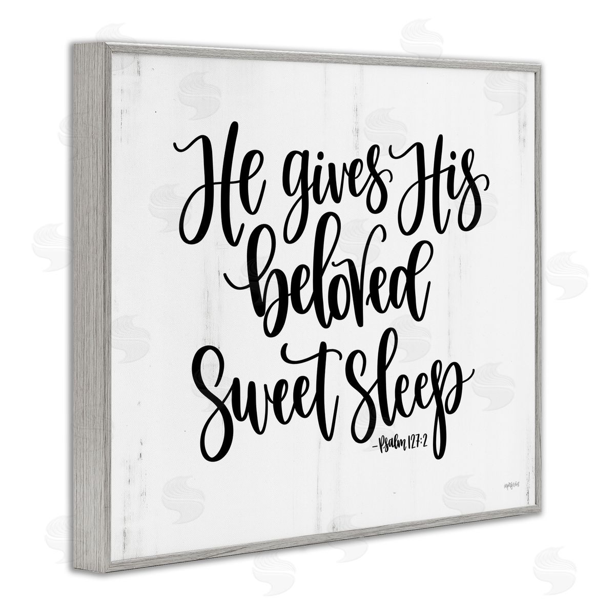 Imperfect Dust Religious Proverb Bible Verse Quote Grain Pattern Gray Framed Giclee Wall Art Print