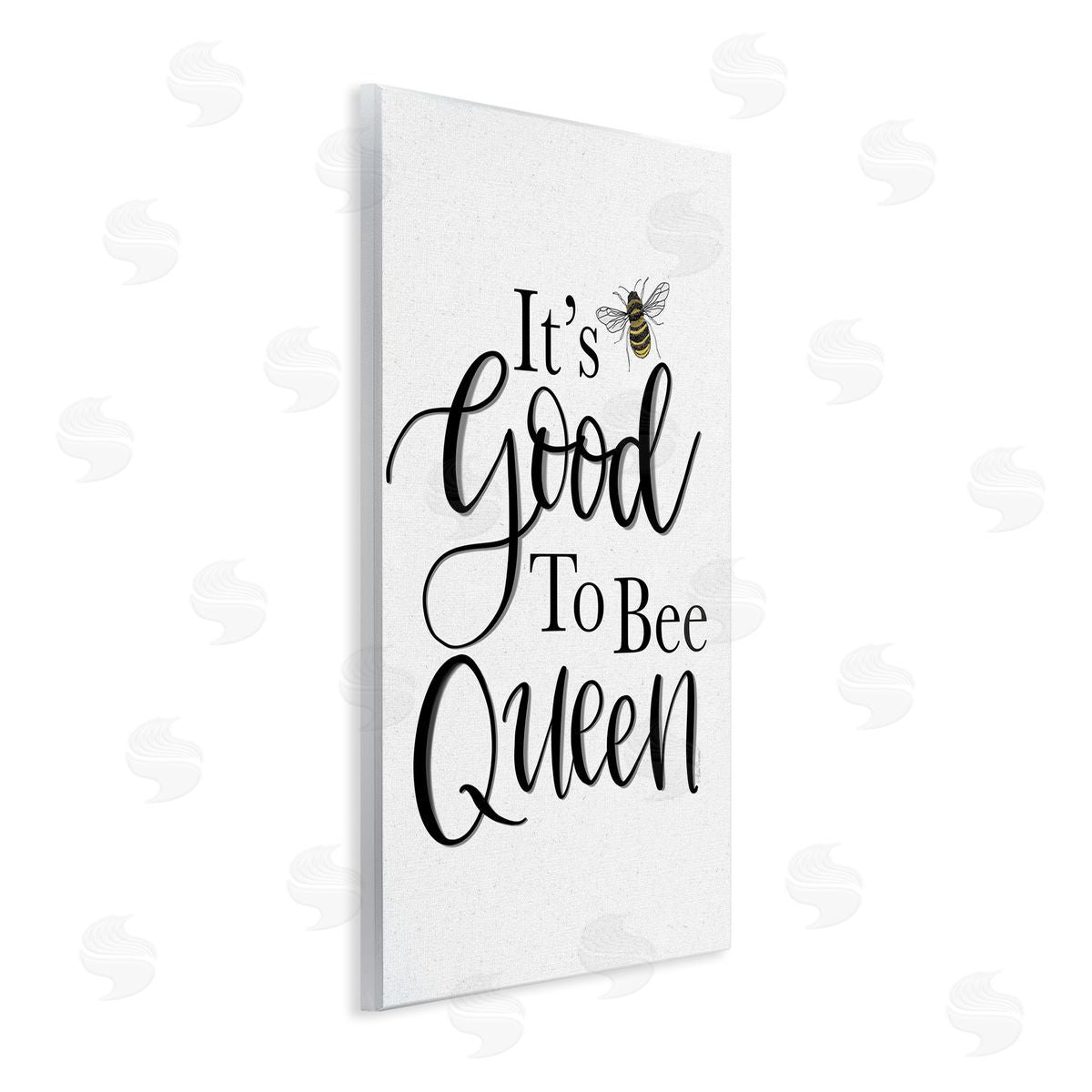 Lisa Larson Good To Bee Queen Bumble Insect Phrase Wall Plaque Art Print