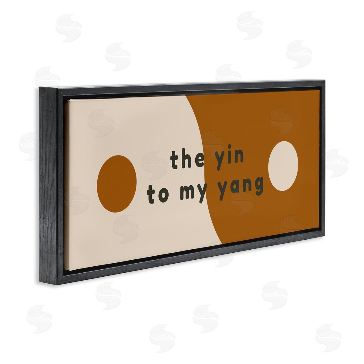 Stupell Studio Yin To My Yang Romantic Harmony Balance Symbol 