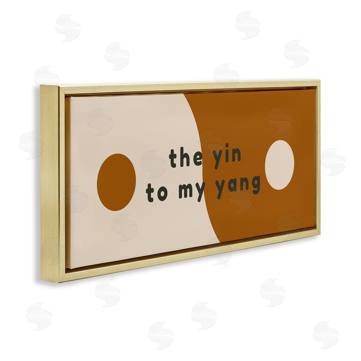 Stupell Studio Yin To My Yang Romantic Harmony Balance Symbol 