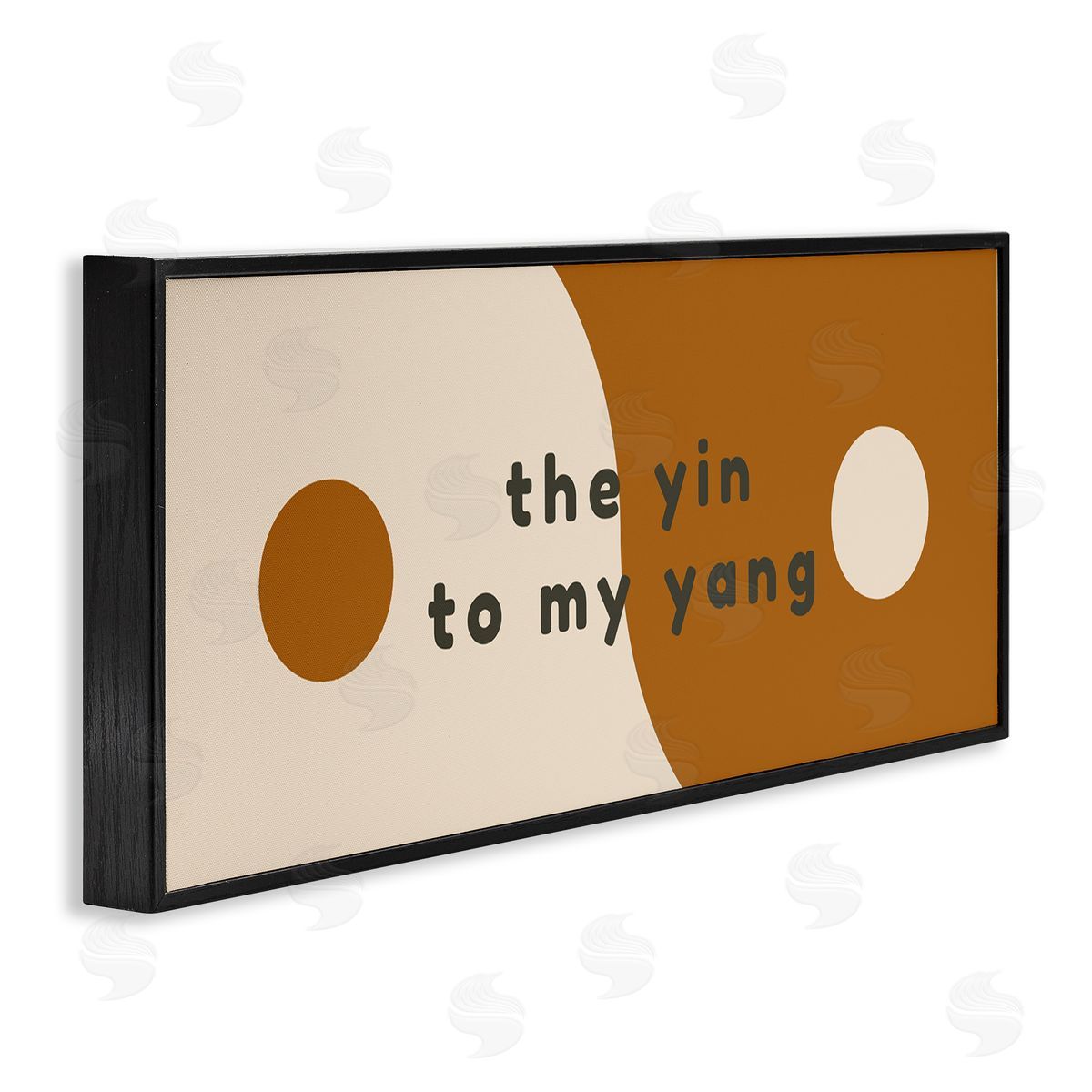 Stupell Studio Yin To My Yang Romantic Harmony Balance Symbol 