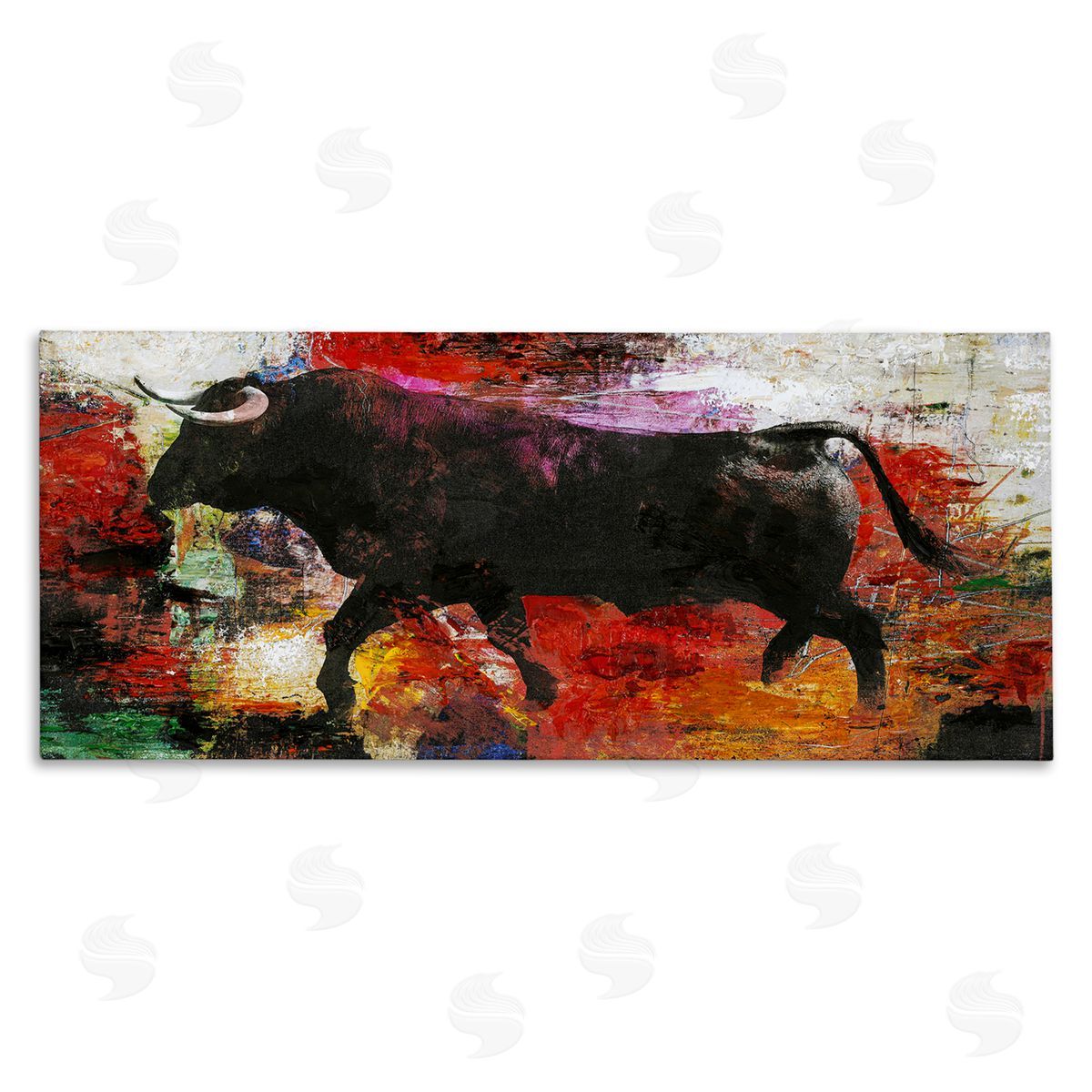 Design Fabrikken Layered Street Style Racing Bull Vivid Red Splatter