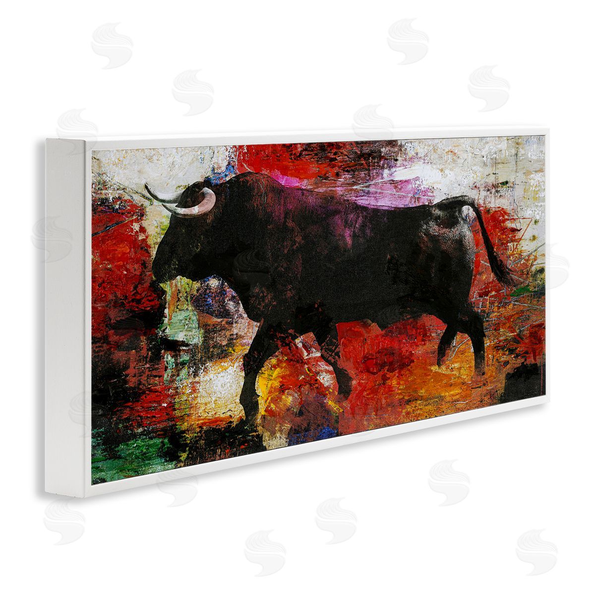Design Fabrikken Layered Street Style Racing Bull Vivid Red Splatter