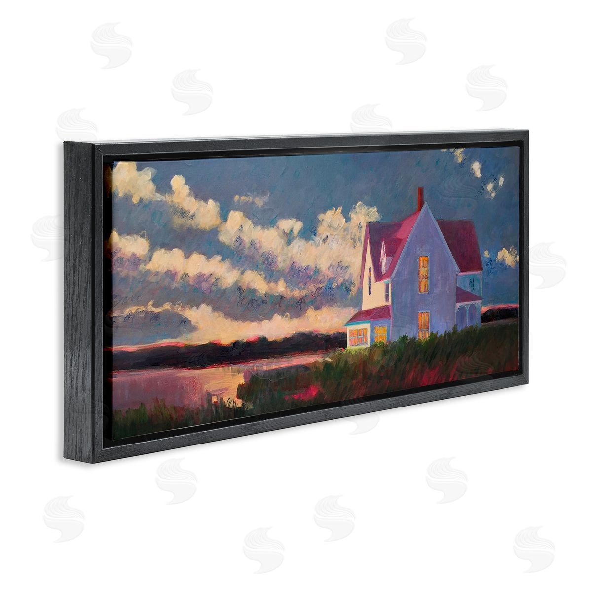 Sweetwater Coastal House Panoramic Clouds Landscape Ocean View