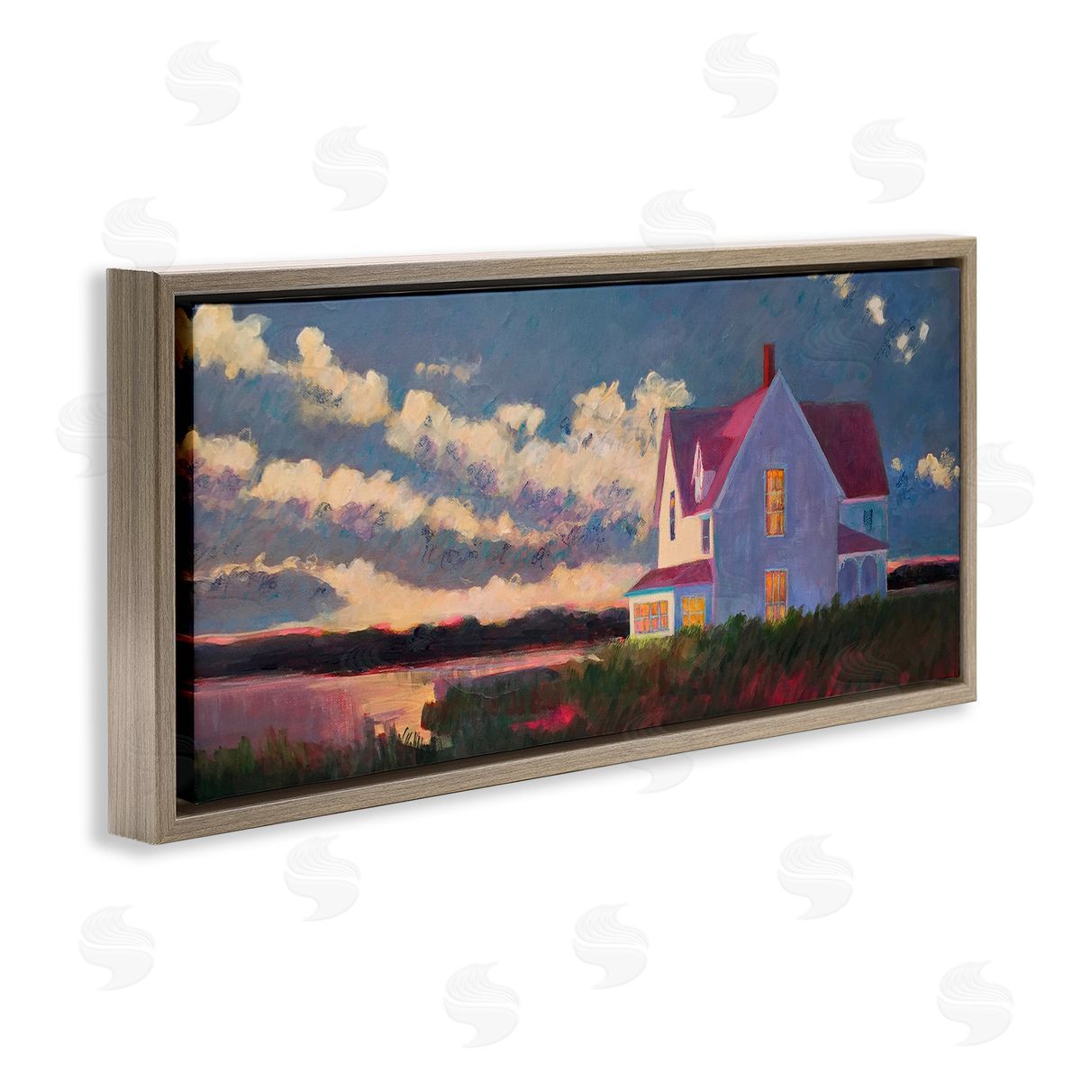 Sweetwater Coastal House Panoramic Clouds Landscape Ocean View