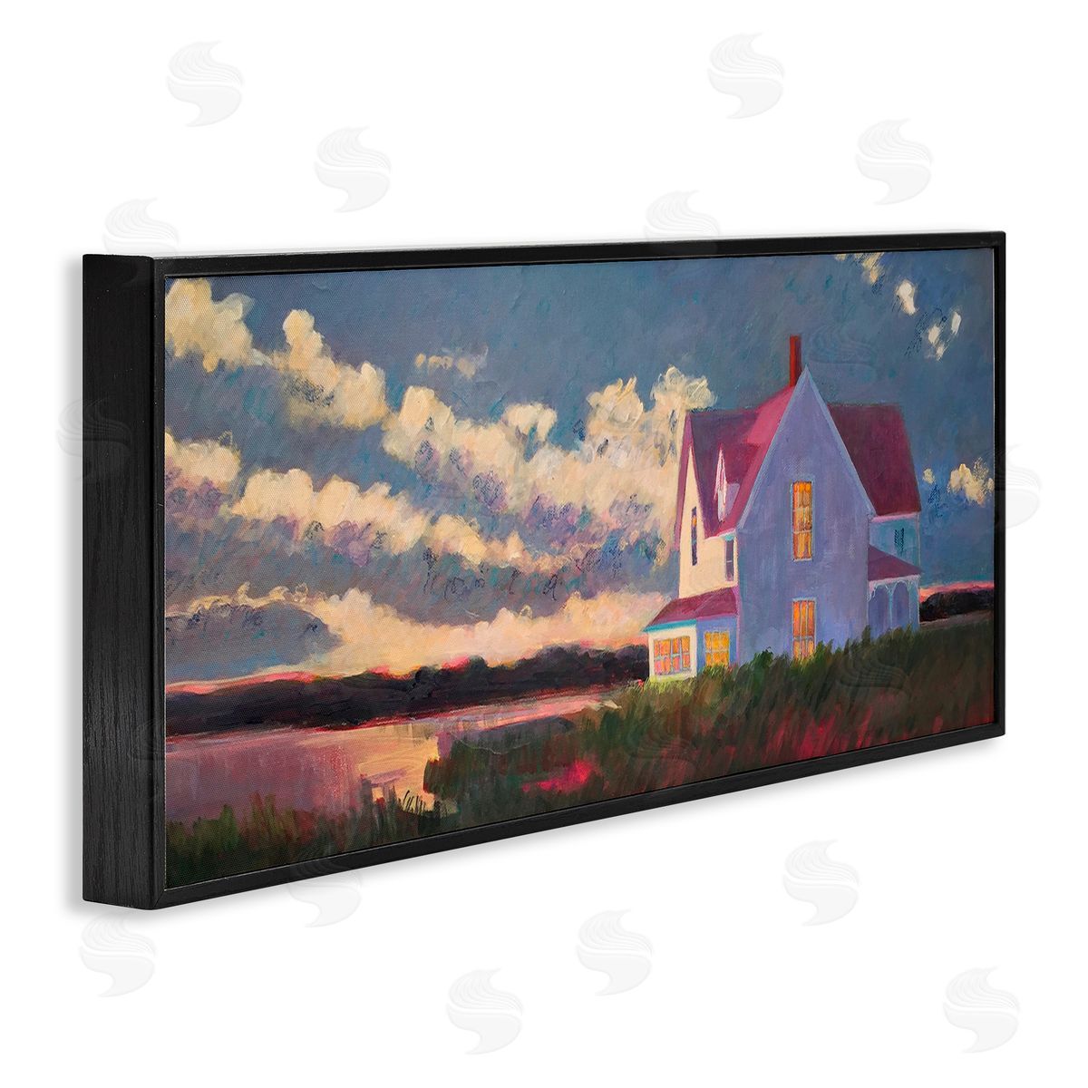 Sweetwater Coastal House Panoramic Clouds Landscape Ocean View