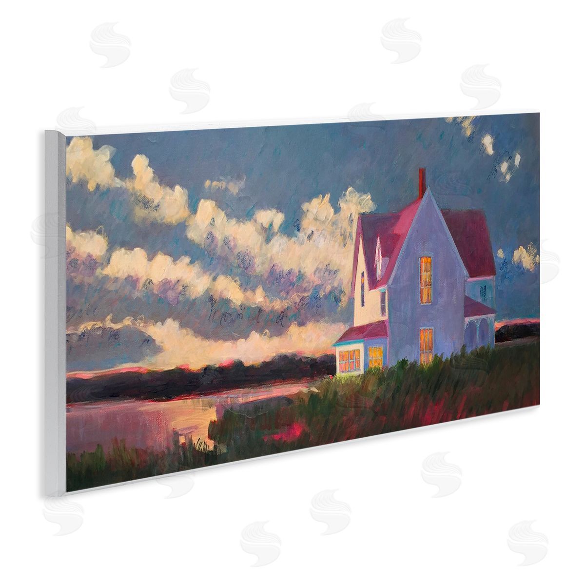 Sweetwater Coastal House Panoramic Clouds Landscape Ocean View