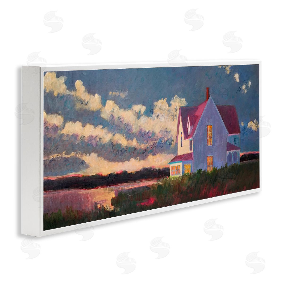 Sweetwater Coastal House Panoramic Clouds Landscape Ocean View